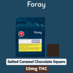 Foray Foray Salted Caramel Chocolate Square - Jupiter Cannabis Winnipeg