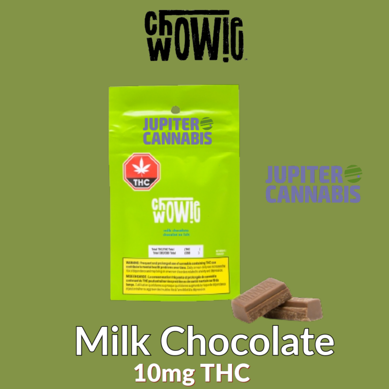 Chowie Wowie Chowie Wowie THC Milk Chocolate - Jupiter Cannabis Winnipeg