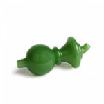 Red Eye Glass Double Carb Cap – Jade Green - Jupiter Cannabis Winnipeg