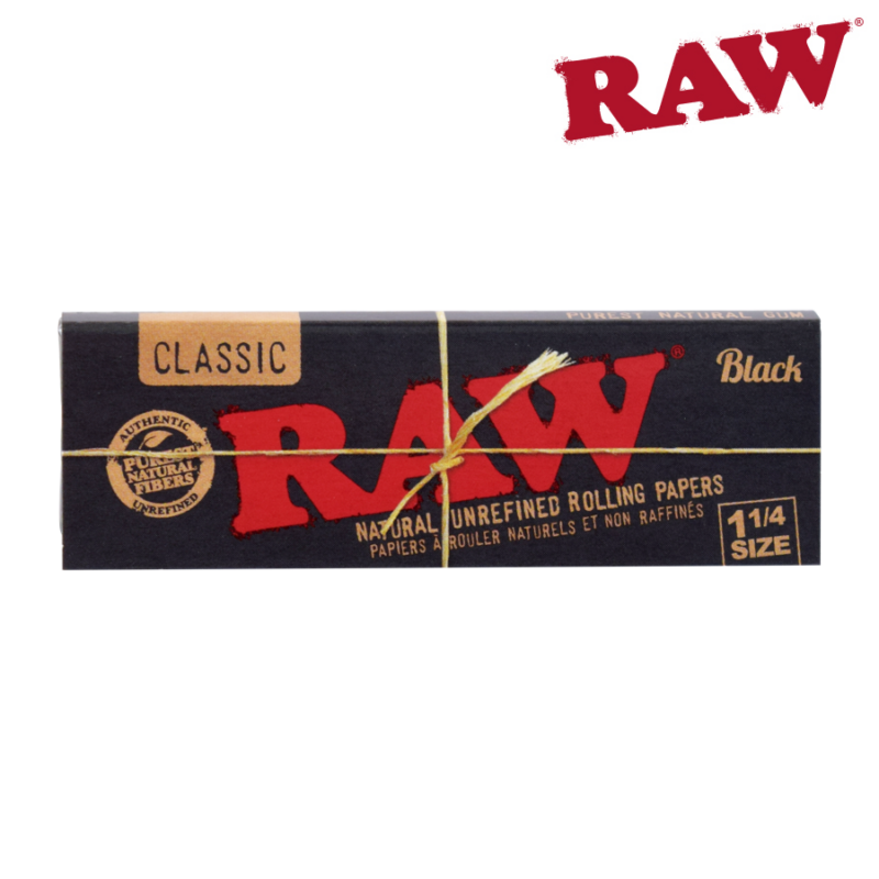 RAW BLACK 1¼ - Jupiter Cannabis Winnipeg