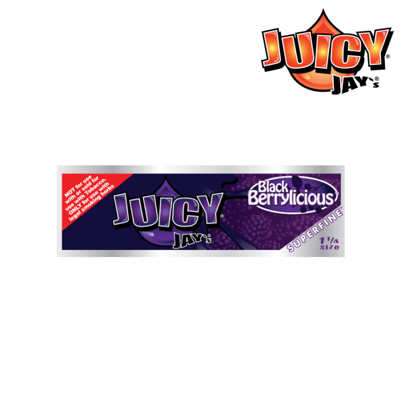 JUICY JAY’S 1¼ SUPERFINE – BLACKBERRY - Jupiter Cannabis Winnipeg