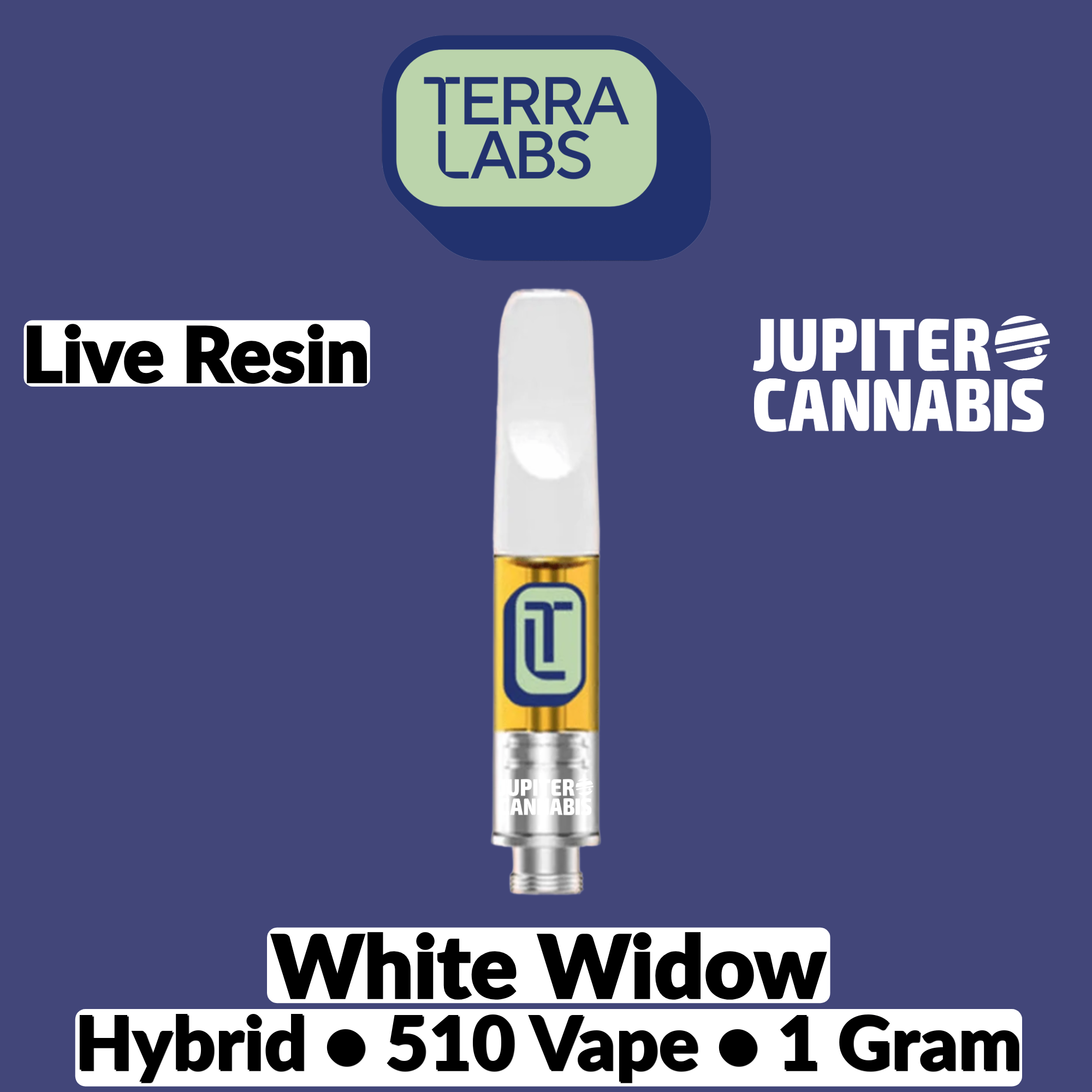 Terra Labs White Widow Live Resin Vape
