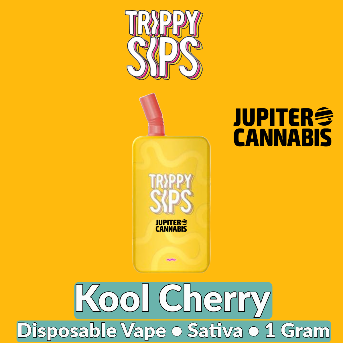Trippy Sips Kool Cherry Disposable Vape