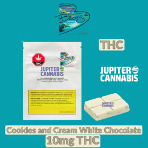 Bhang THC Cookies and Cream White Chocolate
