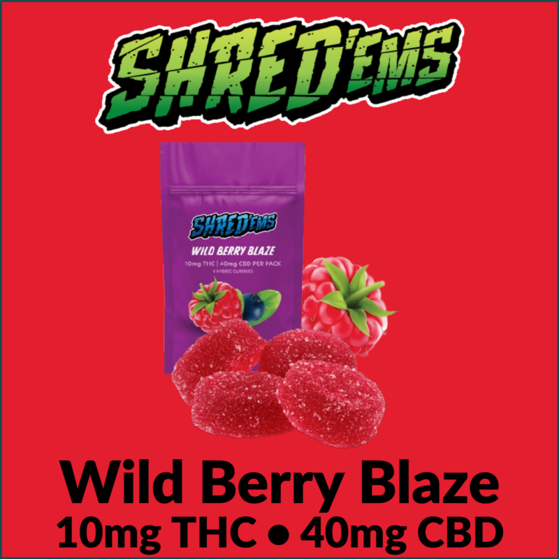 Shred'ems Shred’ems Wild Berry Blaze - Jupiter Cannabis Winnipeg