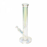 Red Eye Tek 15″ Terminator Finish Hexagonal Straight Tube – Rainbow - Jupiter Cannabis Winnipeg