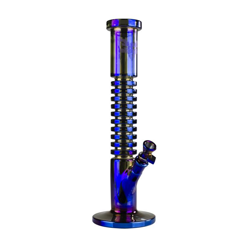 Red Eye Tek 15″ Metallic Terminator Finish Radiator Straight Tube – Blue - Jupiter Cannabis Winnipeg
