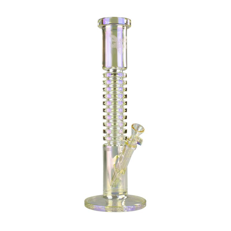 Red Eye Tek 15″ Metallic Terminator Finish Radiator Straight Tube – Champagne - Jupiter Cannabis Winnipeg