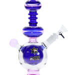 Nice Glass 10″ Ball Percolator Bubbler – Clear - Jupiter Cannabis Winnipeg