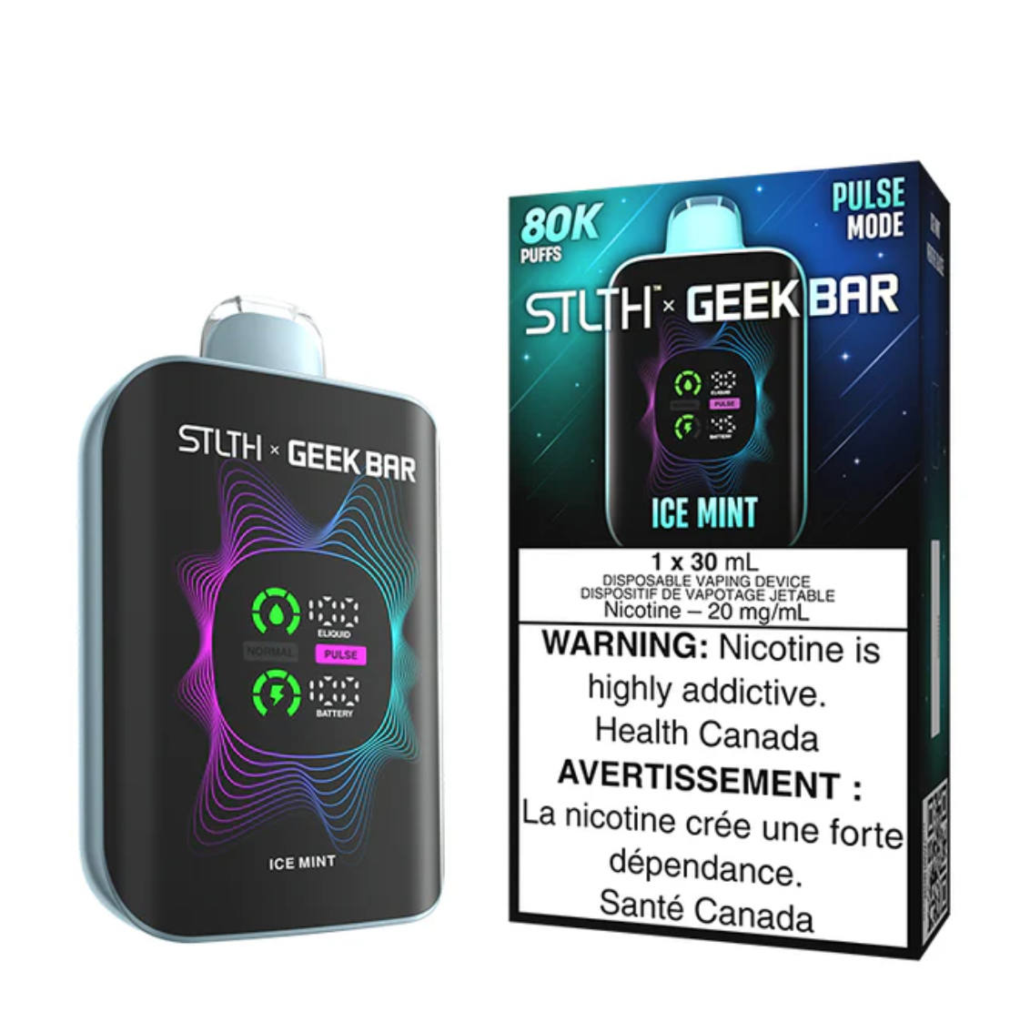 Stlth X Geek Bar Disposable – Ice Mint