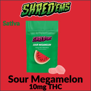 Shred'ems Sour Megamelon