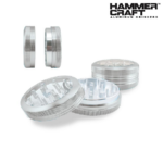 2.25″ HAMMERCRAFT Clear Top 2PC – Silver - Jupiter Cannabis Winnipeg