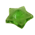 SINGLE GLASS STAR FILTER – Green - Jupiter Cannabis Winnipeg