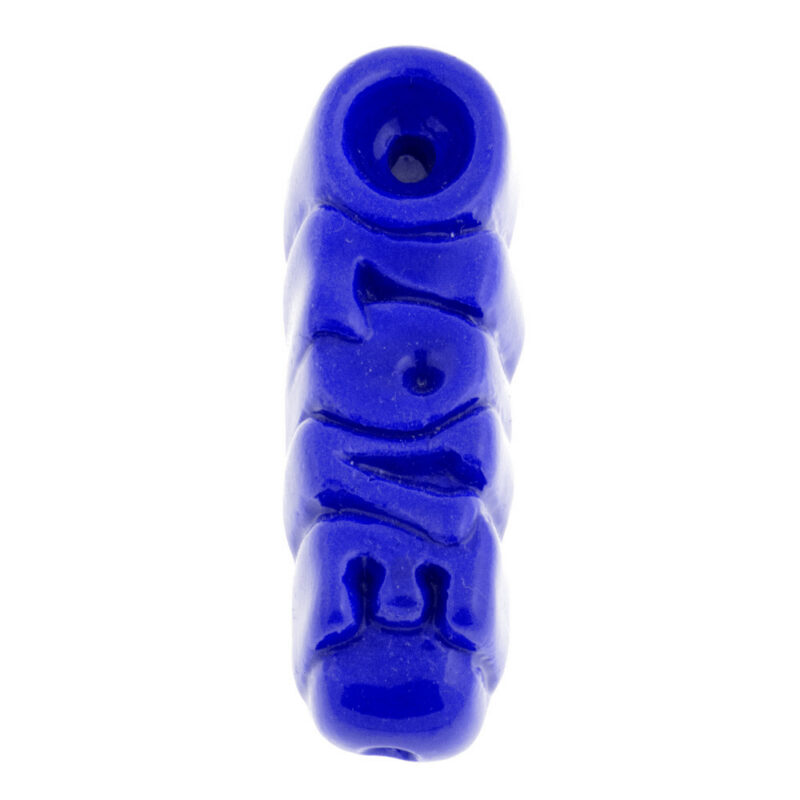 Buzz Ceramics- Mini Love Pipe – Blue - Jupiter Cannabis Winnipeg