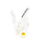 Hoss Glass- 5″ Micro Cylinder Rig – Orange - Jupiter Cannabis Winnipeg