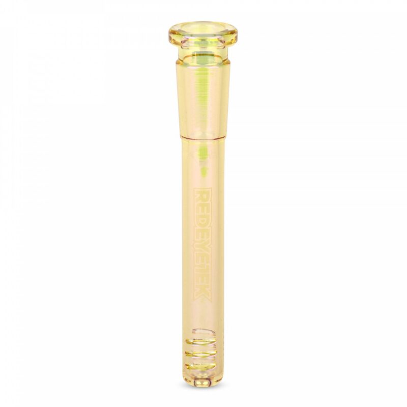 Red Eye Tek 155mm/6.25″ Metallic Terminator Downstem – Champagne - Jupiter Cannabis Winnipeg