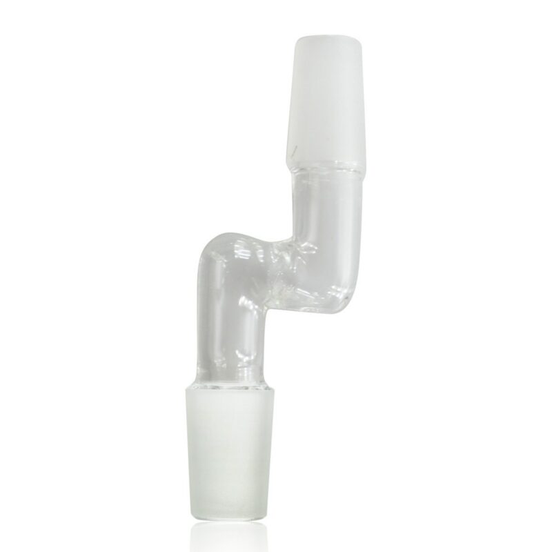 Adapter 19mm Male to 14mm Male Bent - Jupiter Cannabis Winnipeg