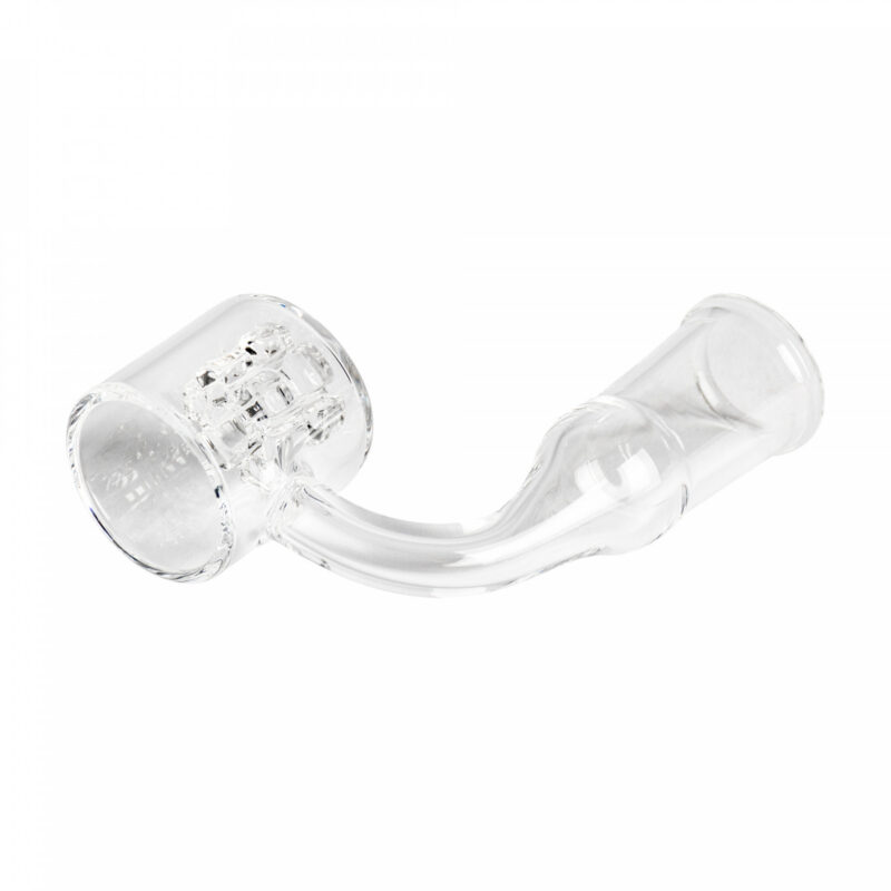 GEAR Premium 19mm Female 90 Degree Diamond Core Banger – Glass - Jupiter Cannabis Winnipeg