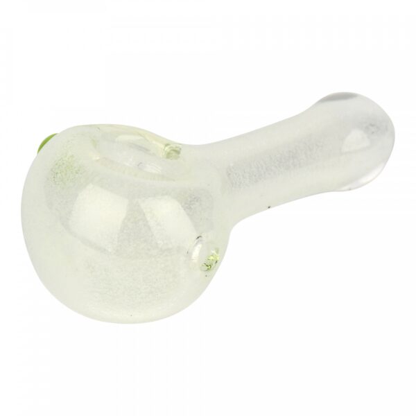 3″ Glow In The Dark Dotted Glass Handpipe - Jupiter Cannabis Winnipeg