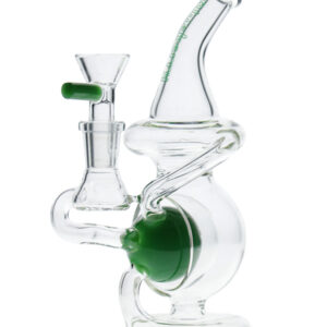 Nice Glass 7" Nested Sphere Recycler - Jupiter Cannabis Winnipeg