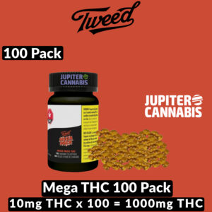 Tweed Mega 100 Pack THC