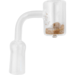 14mm 90° Female Thermo Chromic Domeless Banger W/ Quartz Sand – Brown - Jupiter Cannabis Winnipeg