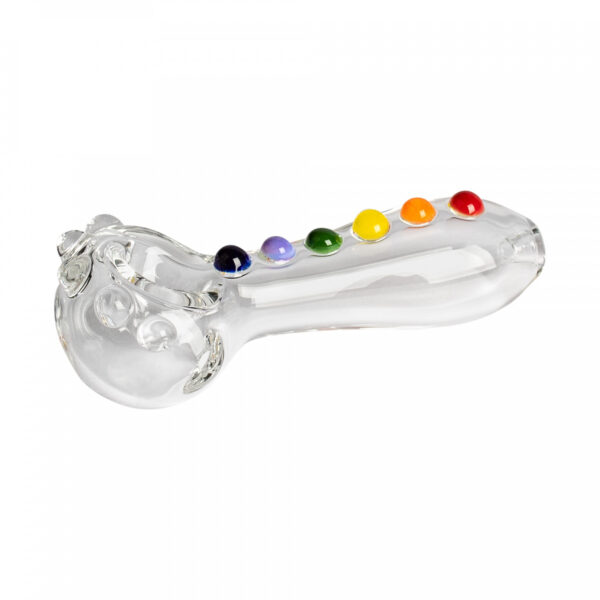 Red Eye Glass 4″ Gumdrops Hand Pipe - Jupiter Cannabis Winnipeg