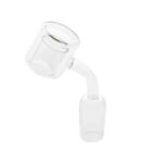45 Degree Thermal Quartz Banger W/Double Wall 19mm Male – Quartz - Jupiter Cannabis Winnipeg