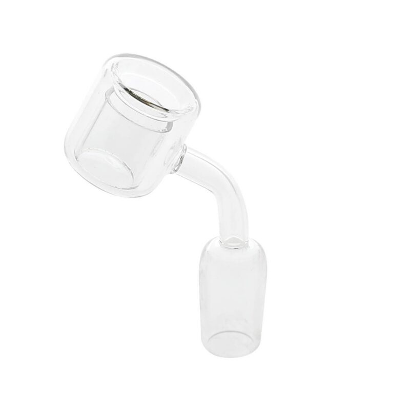 45 Degree Thermal Quartz Banger W/Double Wall 19mm Male – Quartz - Jupiter Cannabis Winnipeg