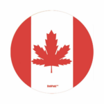 DabPadz 8″ Round Fabric Top 1/4″ Thick Cannada – Dab Mat - Jupiter Cannabis Winnipeg