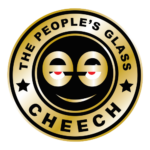 Cheech Glass 8″ 6mm Thick Gold Logo Dabmat – Gold - Jupiter Cannabis Winnipeg