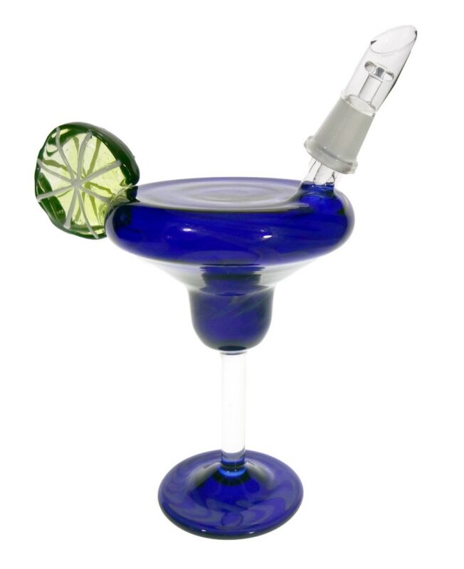 Dabarita Rig w/ Lime by Crush – Clear - Jupiter Cannabis Winnipeg
