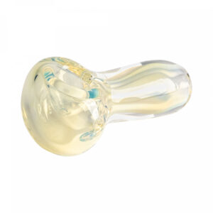 Red Eye Glass 2.25″ Silver Nugget Handpipe - Jupiter Cannabis Winnipeg