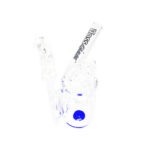 Hoss Glass- 5″ Micro Cylinder Rig – Blue - Jupiter Cannabis Winnipeg