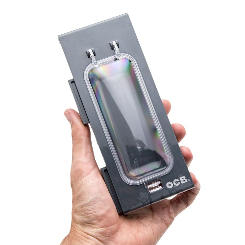 OCB MOBO Rolling Tray – Chamber Part For Motherboard – Grey - Jupiter Cannabis Winnipeg