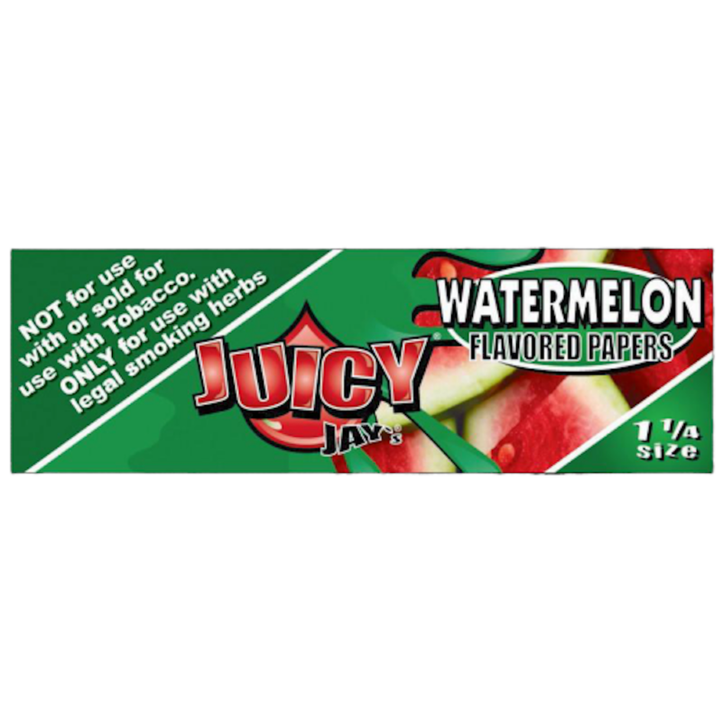 Juicy Jay’s 1 1/4 Assorted Flavours – Watermelon – 1 1/4 - Jupiter Cannabis Winnipeg