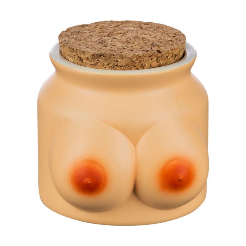 Boob Stash Jar – Ceramic - Jupiter Cannabis Winnipeg