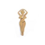 Roach Clip- Naked Lady – Brass - Jupiter Cannabis Winnipeg