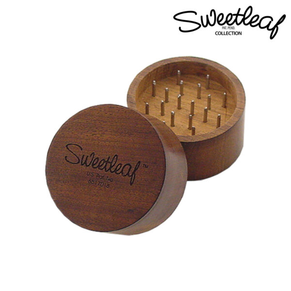 Sweetleaf 1.5" Cylindrical Wood Grinder - Jupiter Cannabis Winnipeg