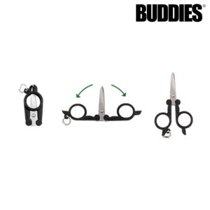 BUDDIES­­ FOLDING SCISSORS - Jupiter Cannabis Winnipeg