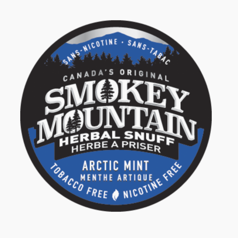 Smokey Mountain Arctic Mint Herbal Snuff - Jupiter Cannabis Winnipeg