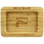 9.75″ x 7″ Bamboo Rolling Tray by Pulsar – Bamboo - Jupiter Cannabis Winnipeg