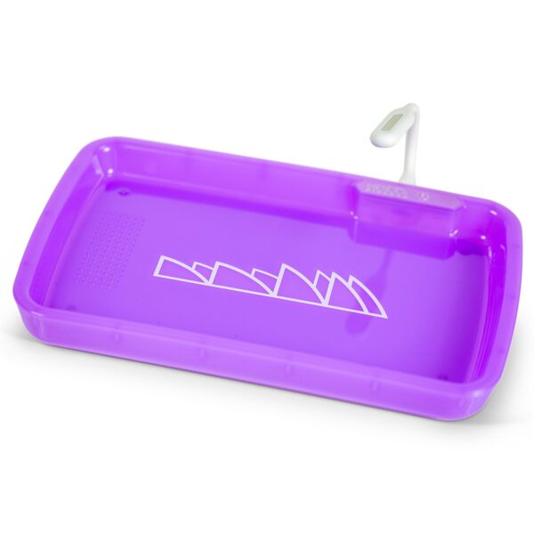 Piranha 17.25" x 7.25" LED Rolling Tray with Light & Bag