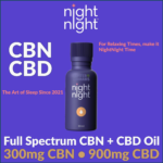 NightNight NightNight Full Spectrum CBN + CBD Oil - Jupiter Cannabis Winnipeg