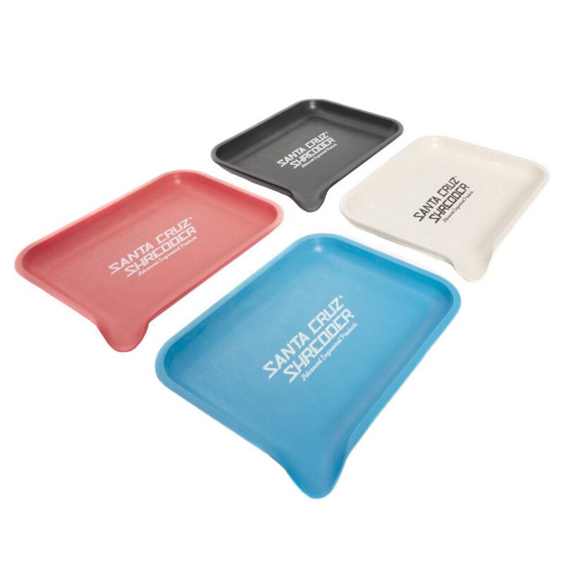 Santa Cruz Shredder Biodegradable Hemp Rolling Tray – Black - Jupiter Cannabis Winnipeg