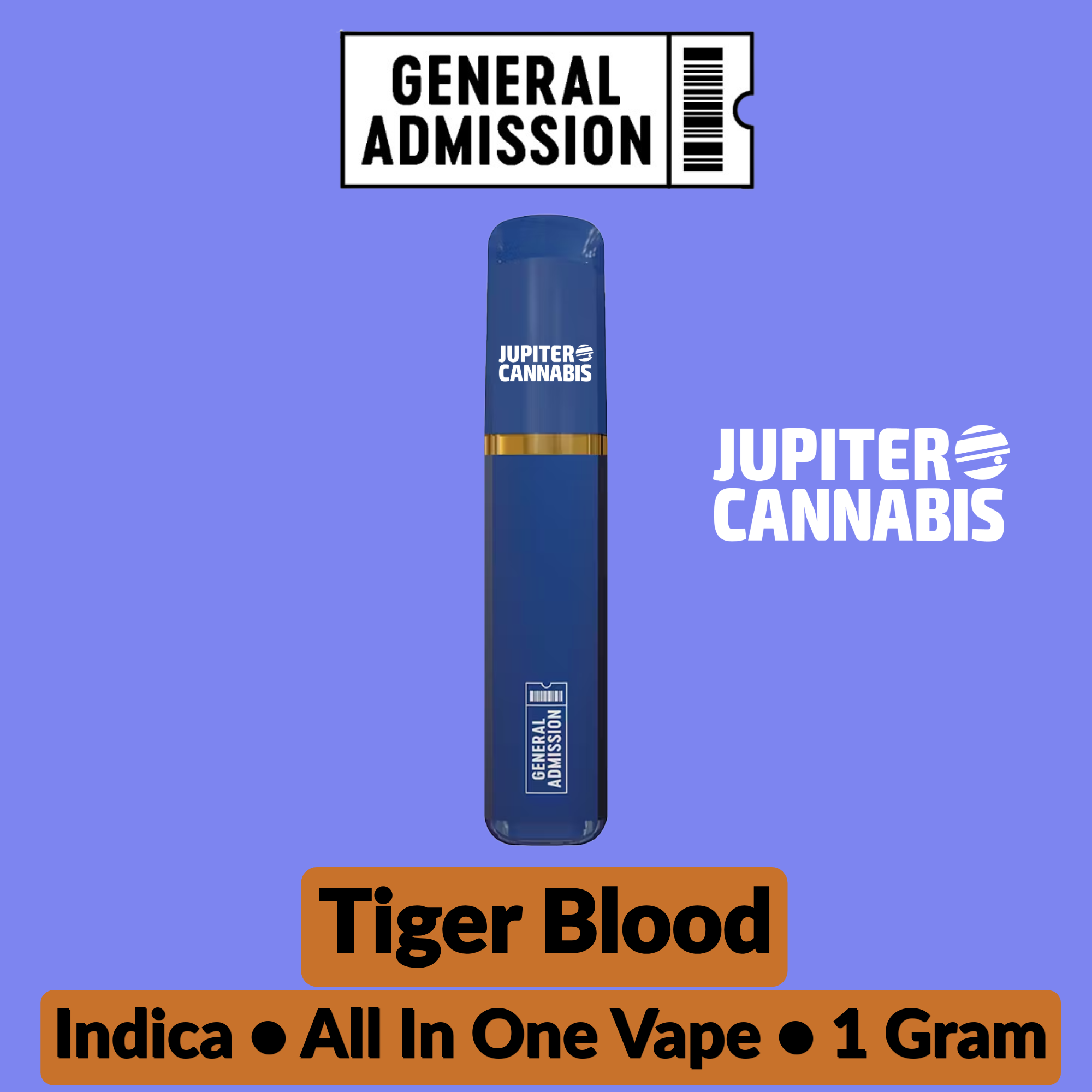 General Admission Tiger Blood Disposable Vape