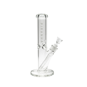 Piranha Glass 12" Straight Tube with Ice Pinch - Jupiter Cannabis Winnipeg