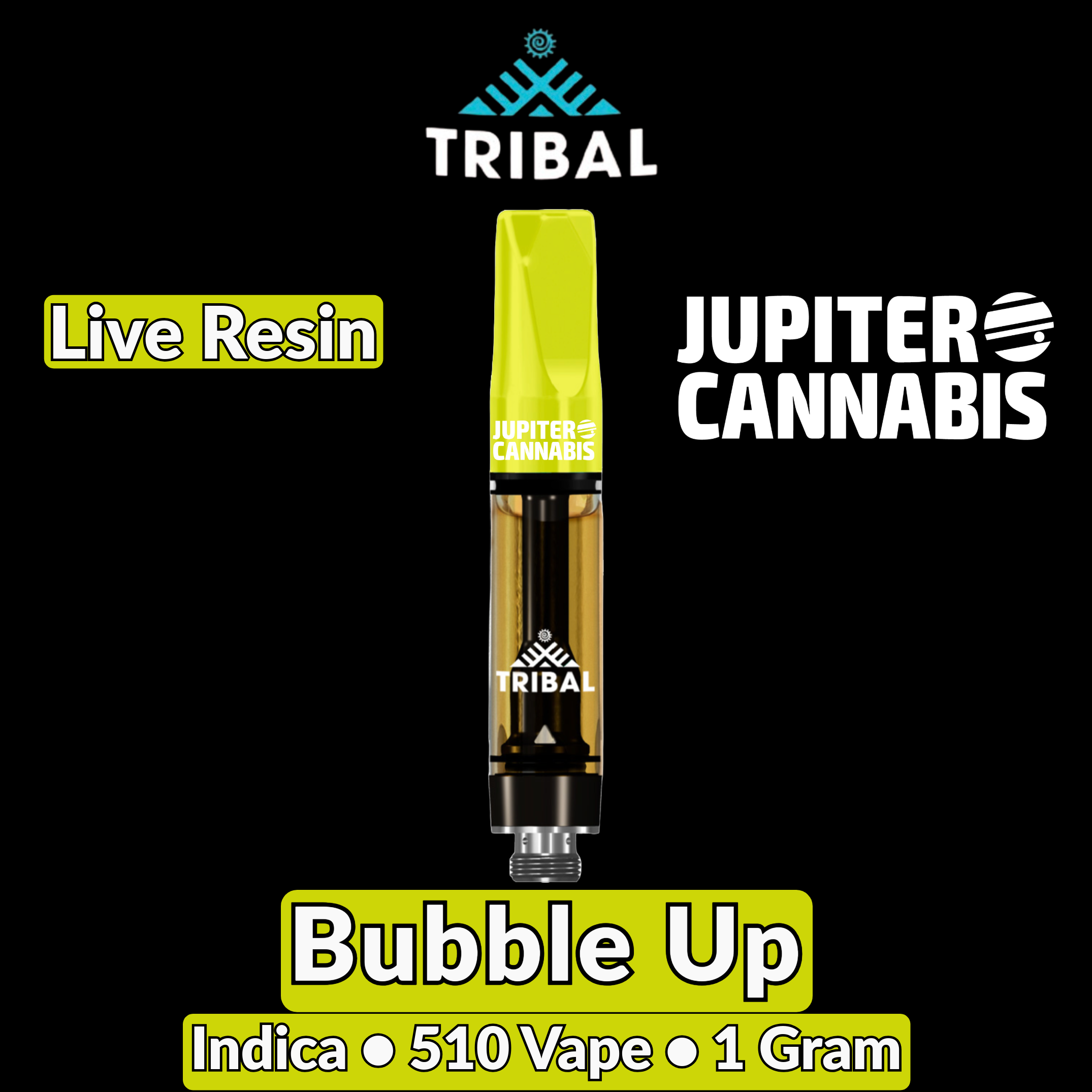 Tribal Bubble Up Live Resin Vape