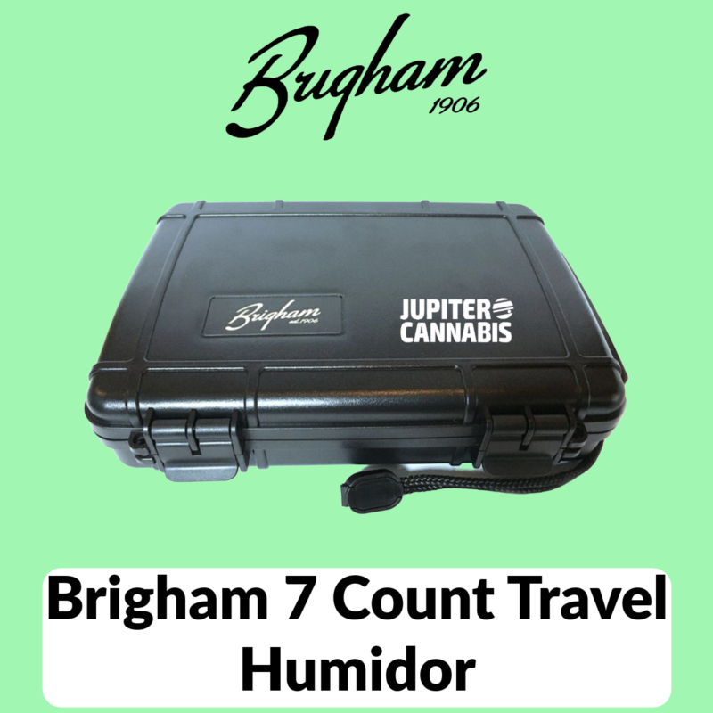 Brigham 7 Count Travel Humidor - Jupiter Cannabis Winnipeg