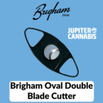 Brigham Oval Double Blade Cutter - Jupiter Cannabis Winnipeg